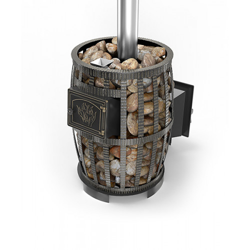 Чугунная печь для бани Везувий Легенда Русский Пар Ковка 24 (270) — изображение 3