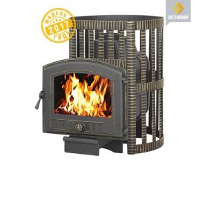 Чугунная печь для бани Везувий Легенда Ковка 22 (224)