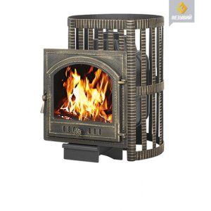 Чугунная печь для бани Везувий Легенда Ковка 28 (205)