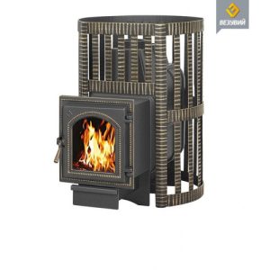 Чугунная печь для бани Везувий Легенда Ковка 28 (270)