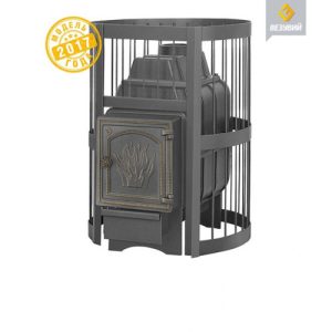 Чугунная печь для бани Везувий Легенда Стандарт 28 (ДТ-4) Б/В