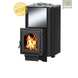 Чугунная печь для бани Везувий Сенсация 28 Антрацит (270)