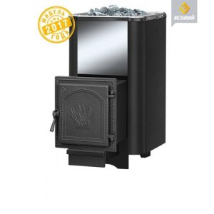 Чугунная печь для бани Везувий Сенсация 28 Антрацит (271)