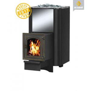 Чугунная печь для бани Везувий Сенсация 28 Антрацит (ДТ-4С)