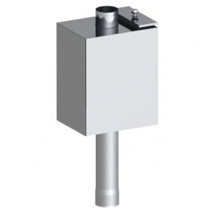 Бак 55л на трубе прямоугольный "Везувий"