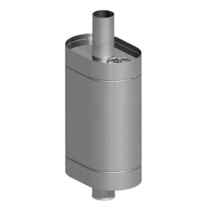 Бак 80л на трубе овальный "Везувий"