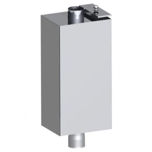 Бак 80л на трубе прямоугольный "Везувий"