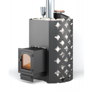 Банная печь ЭТНА 18(ДТ-4С) закрытая каменка