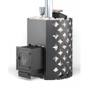 Банная печь ЭТНА 24(ДТ-4) закрытая каменка