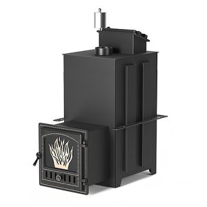 Дровяная печь для бань Везувий Эверест из нерж. стали INOX 25(281)