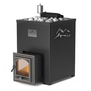 Дровяные печи для бань "Эверест" INOX