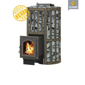 Чугунная печь для бани Везувий Ураган Ковка 22 (270)