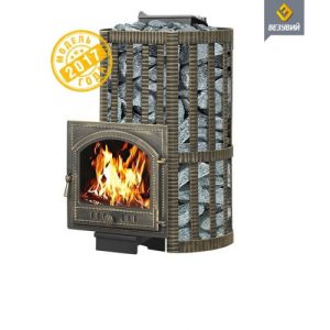 Чугунная печь для бани Везувий Ураган Ковка 28 (205)