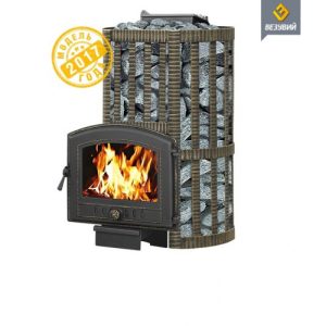 Чугунная печь для бани Везувий Ураган Ковка 28 (224)