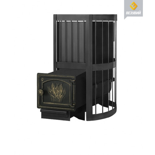 Чугунная печь для бани Везувий Ураган Стандарт 12 (ДТ-3)