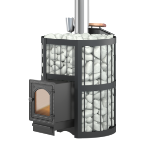 Чугунная печь для бани ЭТНА Стандарт 24 (ДТ-4С) закрытая каменка